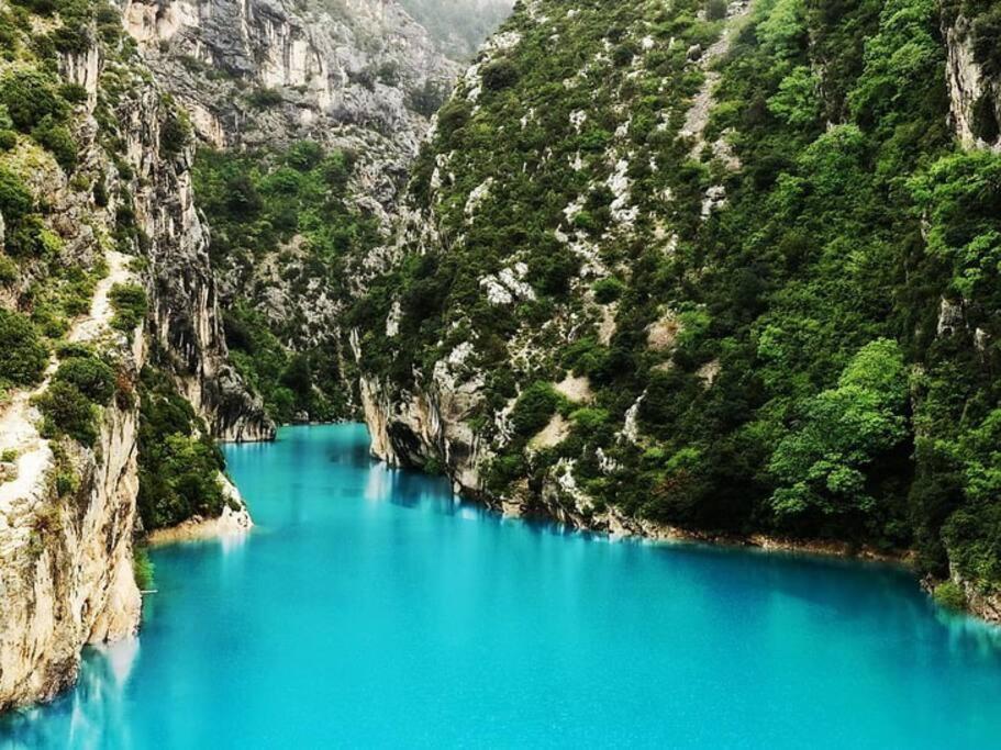 Joli T2 Jardin, Entre Mer/Verdon Salernes Bagian luar foto